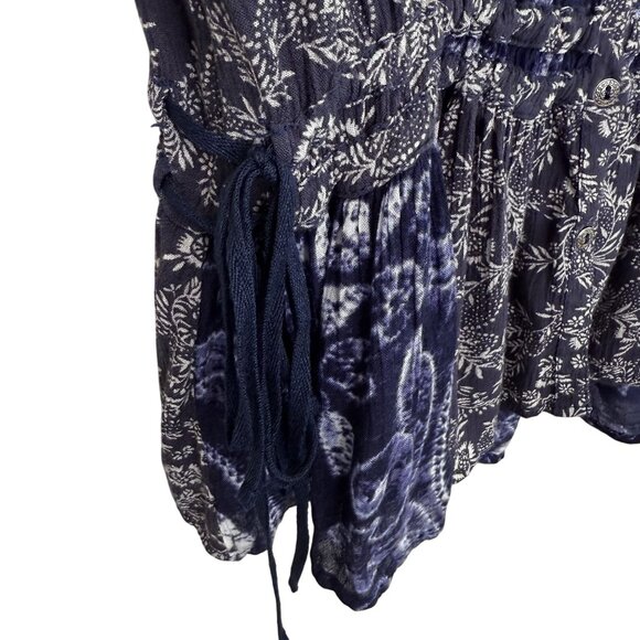 Free People Womens Boho Tunic Top, XS - Picture 6 of 11